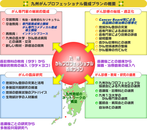 九州がんプロフェッショナル養成プランの概要
