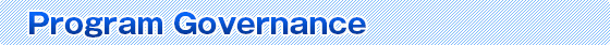Program Governance