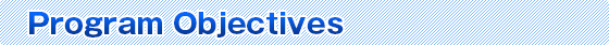 Program Objectives