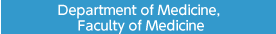 Department of Medicine, Faculty of Medicine